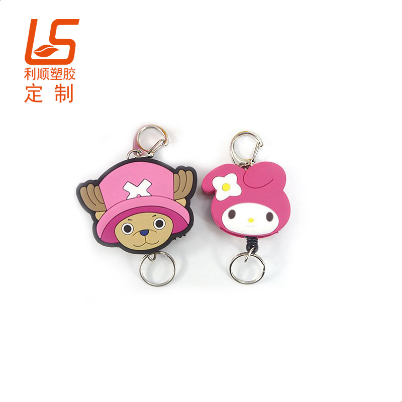 定做PVC滴膠易拉得 卡通彈力易拉得