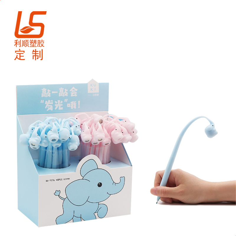 定制LED發(fā)光圓珠筆 發(fā)光公仔圓珠筆