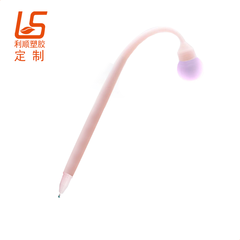 定制發光中性筆 LED發光燈泡中性筆發光中性筆 (3)