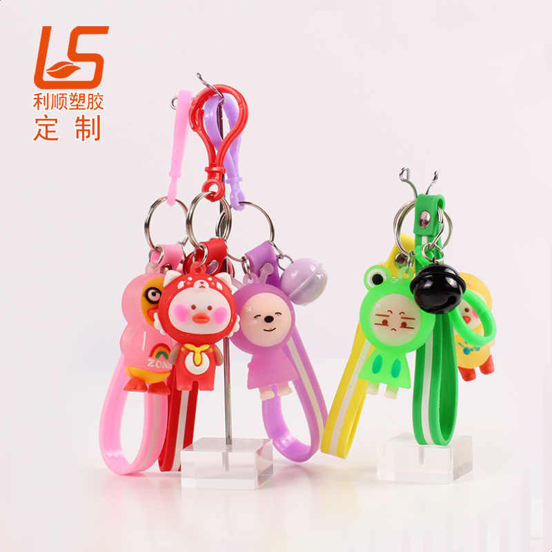 定制硅膠LED閃光公仔 夜間警示燈硅膠公仔