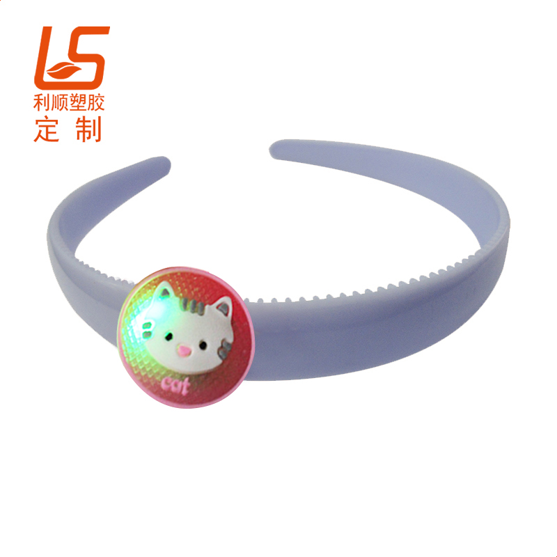 定制兒童LED發光發卡 夜間警示LED驅蚊發光發夾