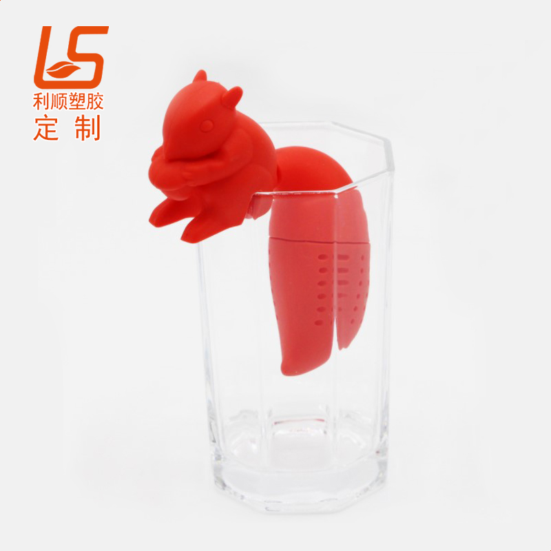 定制硅膠茶漏 食品級硅膠濾茶器硅膠濾茶器茶漏 (4)