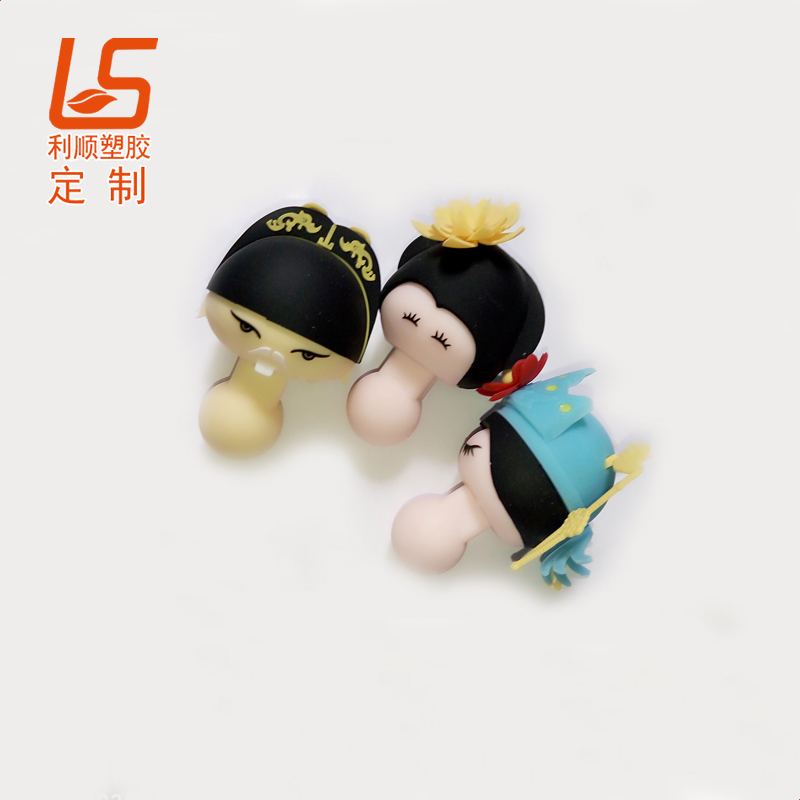 定制食品級硅膠酒瓶塞 立體公仔硅膠啤酒瓶塞