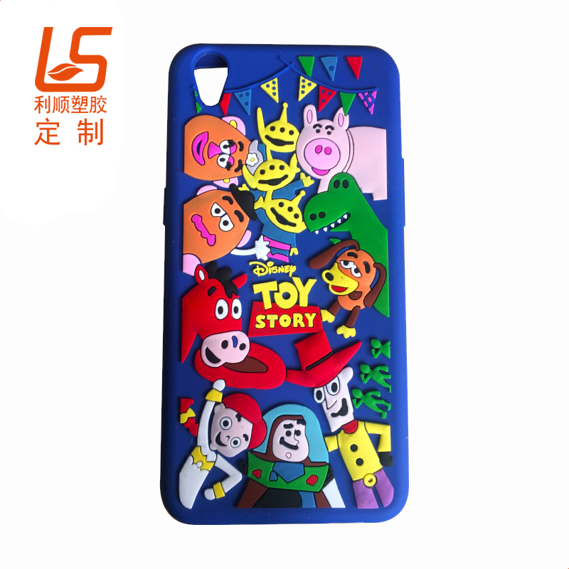 定制手機硅膠保護殼 卡通公仔硅膠手機保護殼