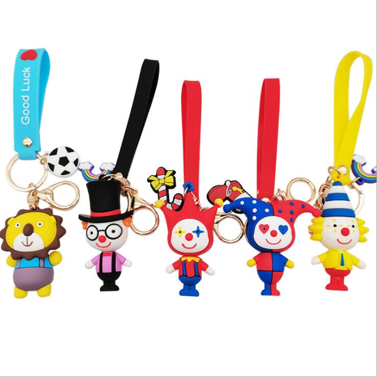 硅膠立體公仔鑰匙扣