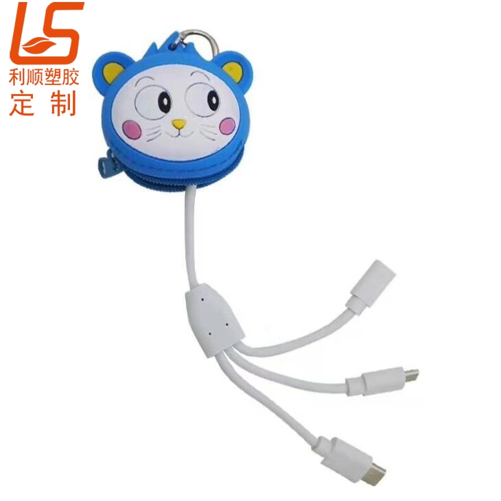 定制日本公仔伸縮數據線數據線收納包 (4)