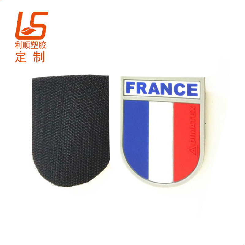 硅膠魔術貼胸章