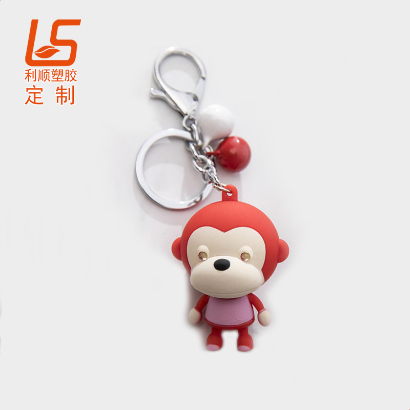 LED發光PVC鑰匙扣工廠